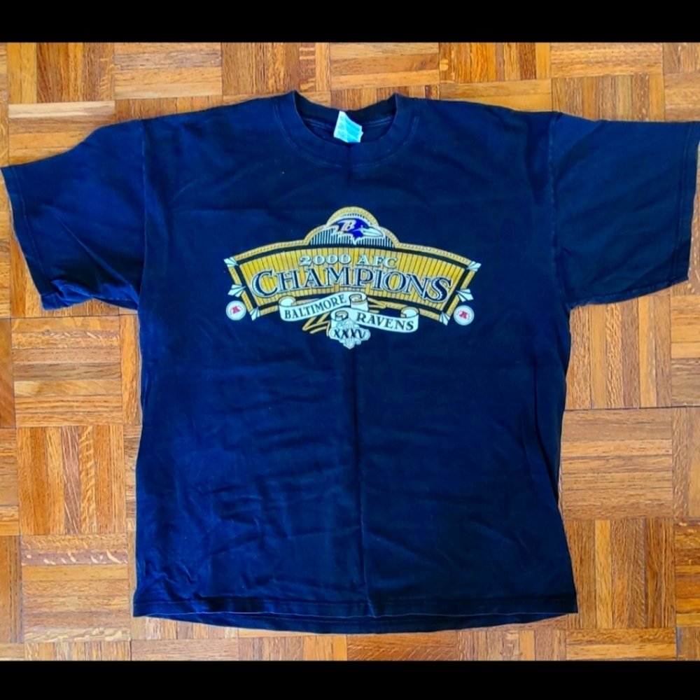 Men's Ravens AFC Championship shirt